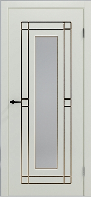 Дверь межкомнатная Enamel со стеклом от производителя - фабрики Enter