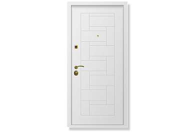 Входная Дверь с терморазрывом ТЕРМО Hot White для дома от производителя - фабрики ENTER №3
