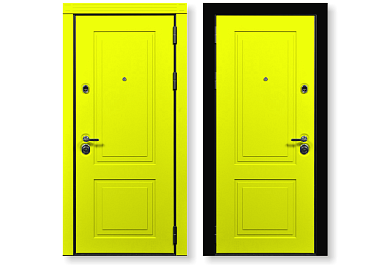 Дверь входная Yellow standart  - фото